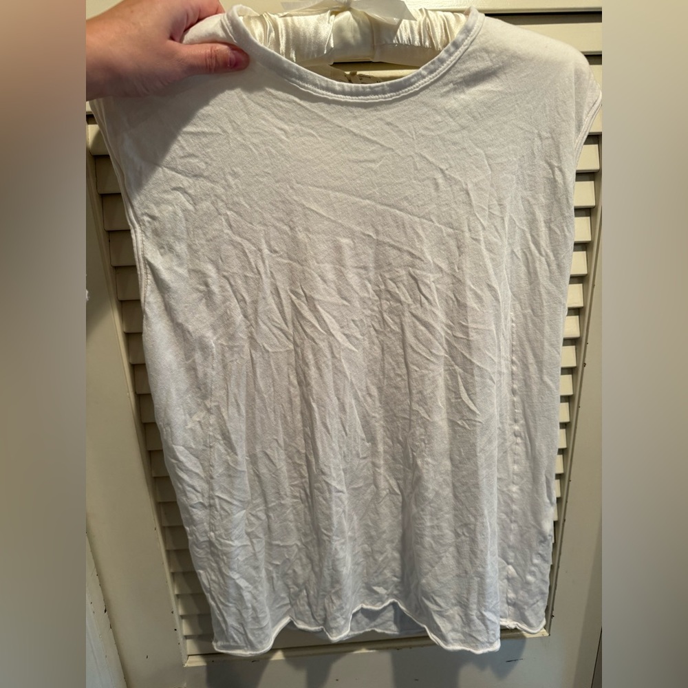 rag and bone white tank top